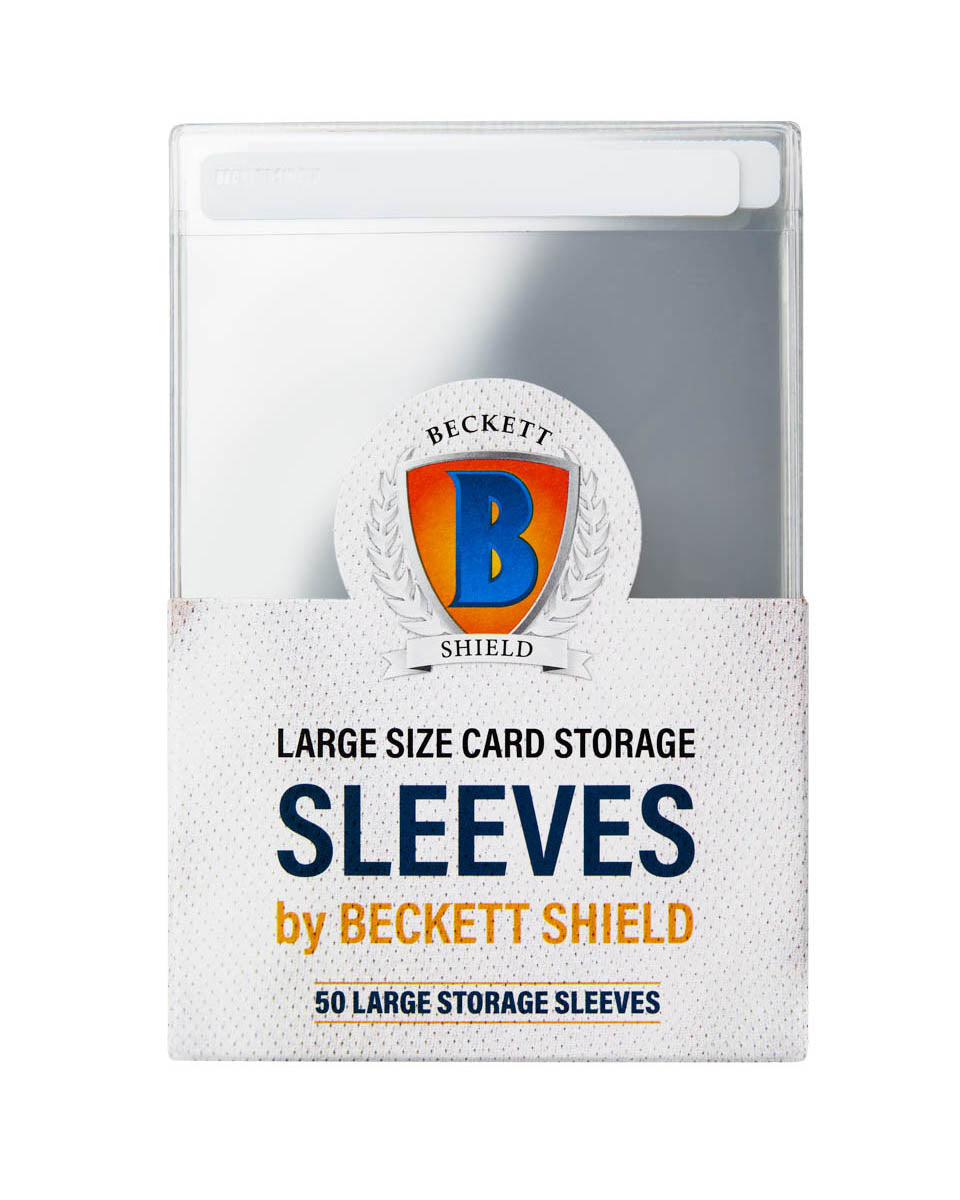 Beckett Shield: Large Size Card Storage Sleeves