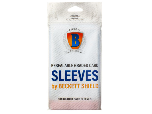 Beckett Shield Graded Card -ärmar